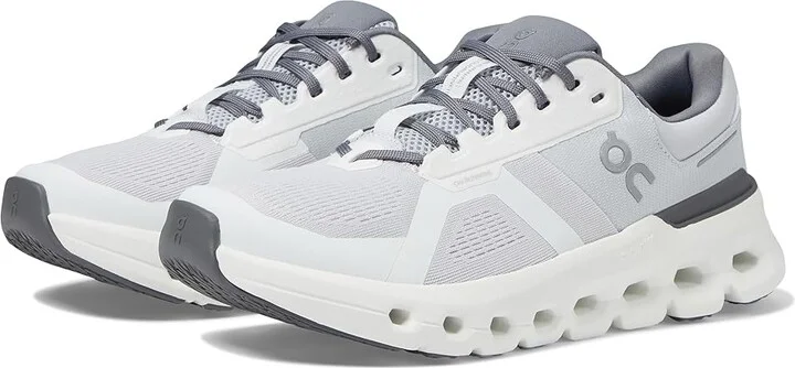 On Cloudrunner 2 Women's Shoes Frost/White : 5 M, Synthetic/Textile