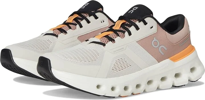 On Cloudrunner 2 Women's Shoes Pearl/Tangerine : 11 M, Synthetic/Textile