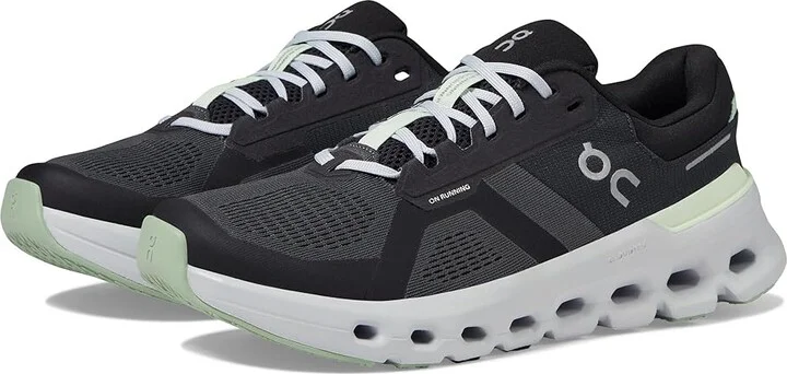 On Cloudrunner 2 Women's Shoes Shadow/Lima : 5.5 M, Synthetic/Textile