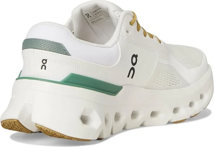 On Cloudrunner 2 Women's Shoes White/Green : 8 M, Synthetic/Textile - Image 4