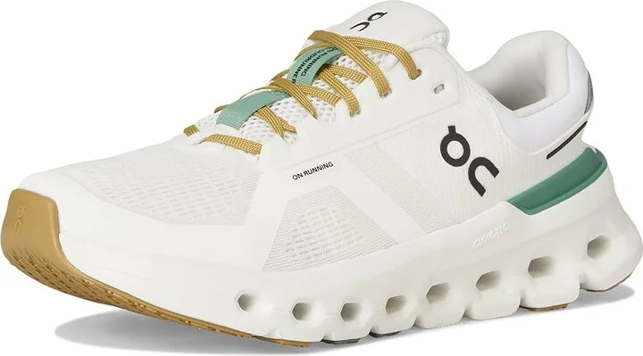 On Cloudrunner 2 Women's Shoes White/Green : 8 M, Synthetic/Textile - Image 5