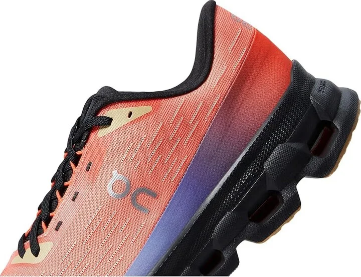 On Cloudspark Women's Shoes Flame/Black : 5.5 M, Synthetic - Image 4