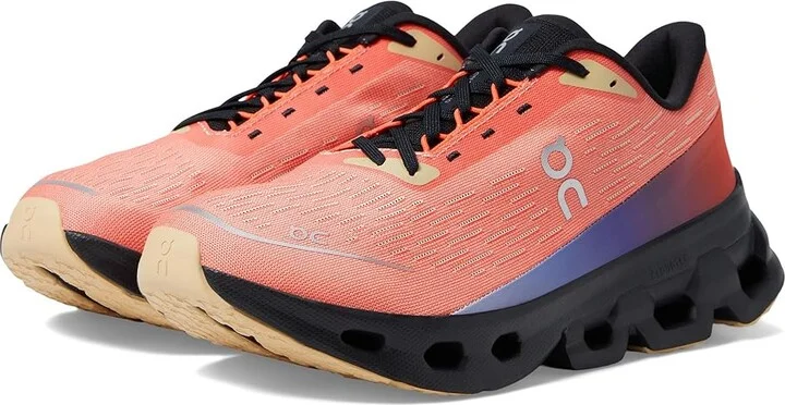On Cloudspark Women's Shoes Flame/Black : 5.5 M, Synthetic