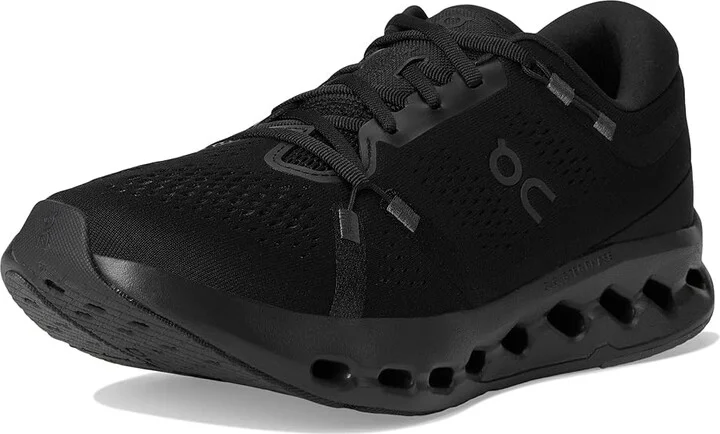 On Cloudsurfer 2 Men's Running Shoes Black/Black : 8.5 M, Textile - Image 5