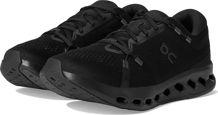 On Cloudsurfer 2 Men's Running Shoes Black/Black : 8.5 M, Textile