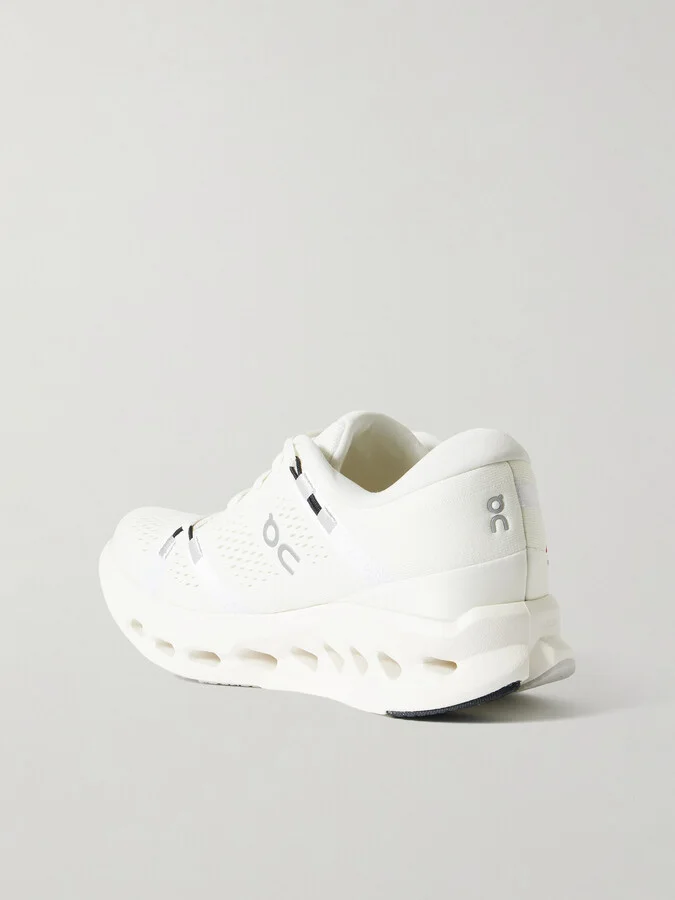 ON - Cloudsurfer 2 Rubber-trimmed Mesh Sneakers - White - Image 3
