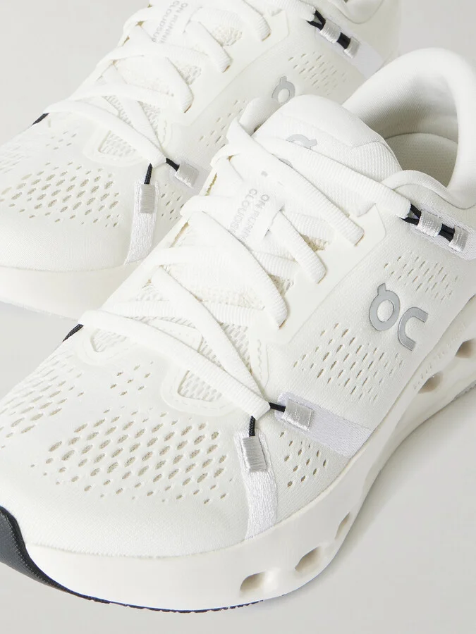 ON - Cloudsurfer 2 Rubber-trimmed Mesh Sneakers - White - Image 4