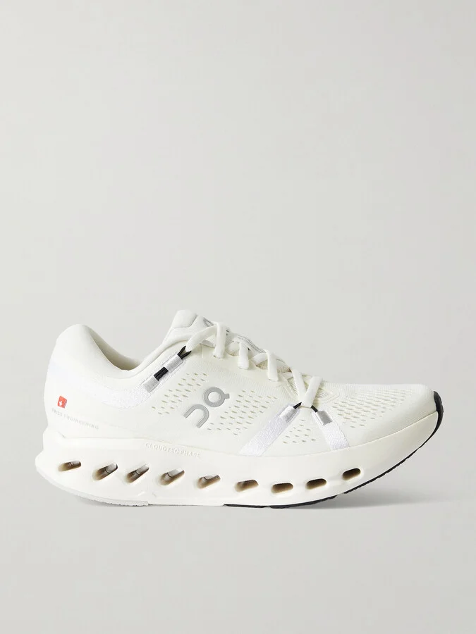 ON - Cloudsurfer 2 Rubber-trimmed Mesh Sneakers - White