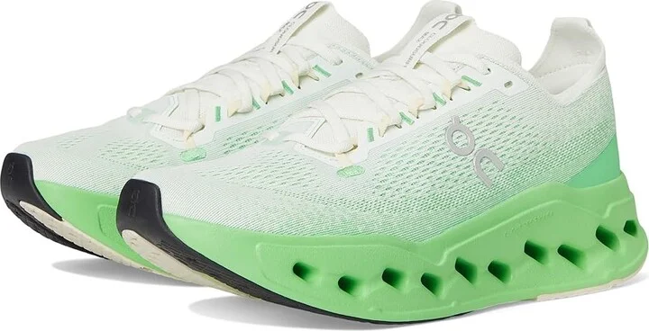 On Cloudsurfer Max Men's Running Shoes Ivory/Honeydew : 10.5 M, Synthetic
