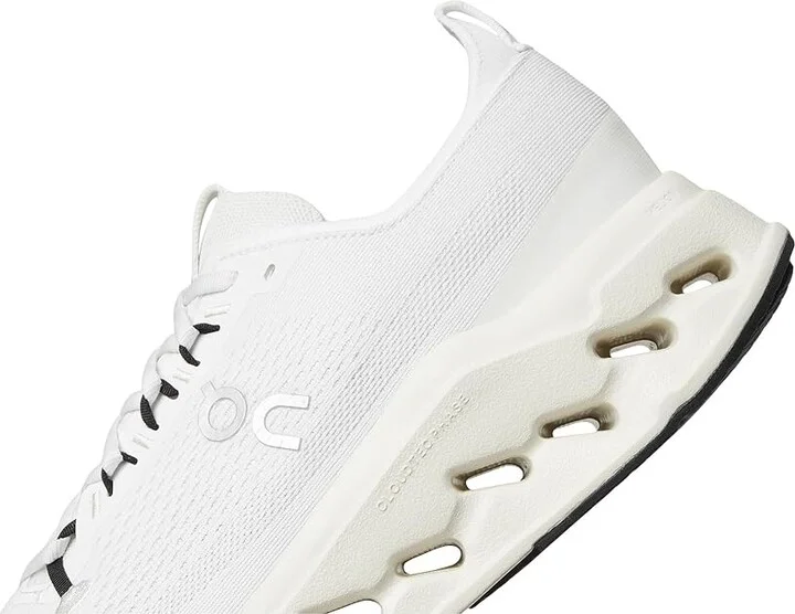 On Cloudsurfer Max Men's Running Shoes White/White : 7.5 M, Synthetic - Image 7