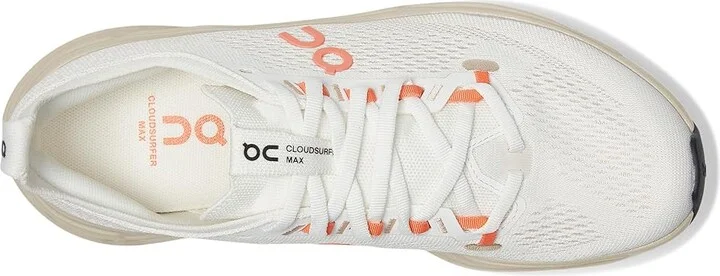 On Cloudsurfer Max Women's Running Shoes Ivory/Salmon : 8 M, Synthetic - Image 2