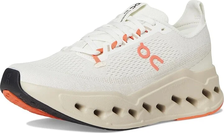 On Cloudsurfer Max Women's Running Shoes Ivory/Salmon : 8 M, Synthetic - Image 5
