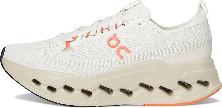 On Cloudsurfer Max Women's Running Shoes Ivory/Salmon : 8 M, Synthetic - Image 6