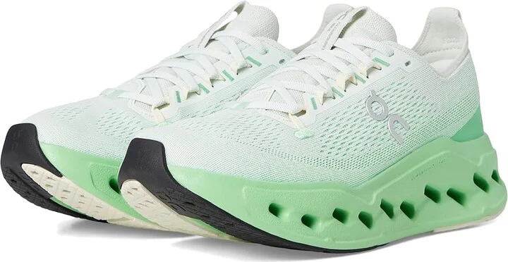 On Cloudsurfer Max Women's Running Shoes Mineral/Honeydew : 9 M, Synthetic