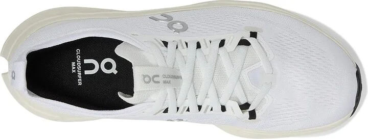 On Cloudsurfer Max Women's Running Shoes White/White : 11 M, Synthetic - Image 2