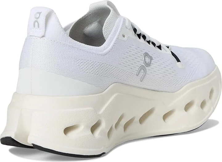 On Cloudsurfer Max Women's Running Shoes White/White : 11 M, Synthetic - Image 4
