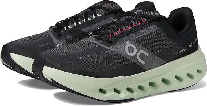 On Cloudsurfer Next Women's Running Shoes Black/Lima : 7 M, Synthetic