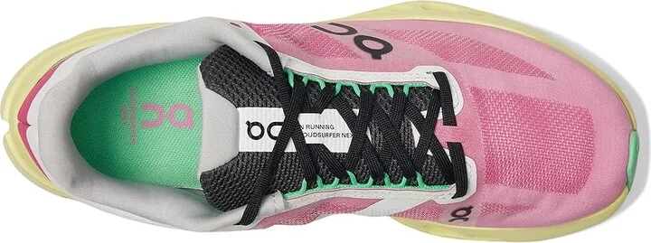 On Cloudsurfer Next Women's Running Shoes Pink/Limelight : 6 M - Image 2