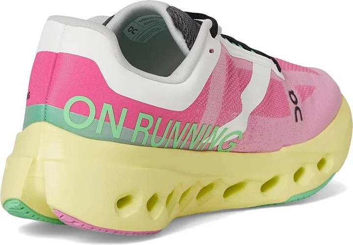 On Cloudsurfer Next Women's Running Shoes Pink/Limelight : 6 M - Image 4