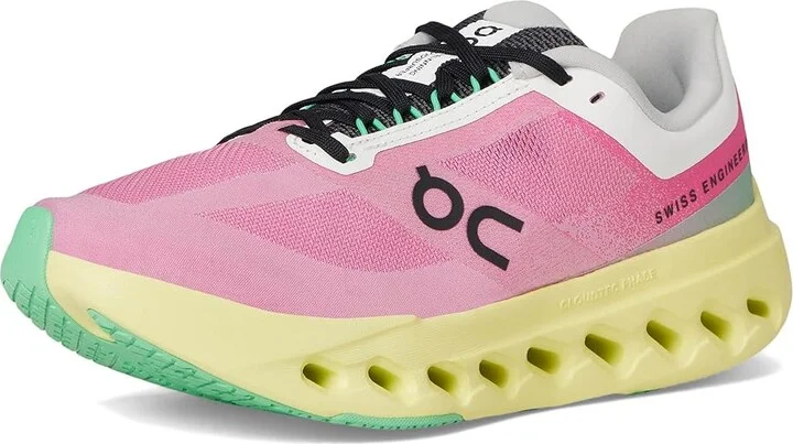 On Cloudsurfer Next Women's Running Shoes Pink/Limelight : 6 M - Image 5