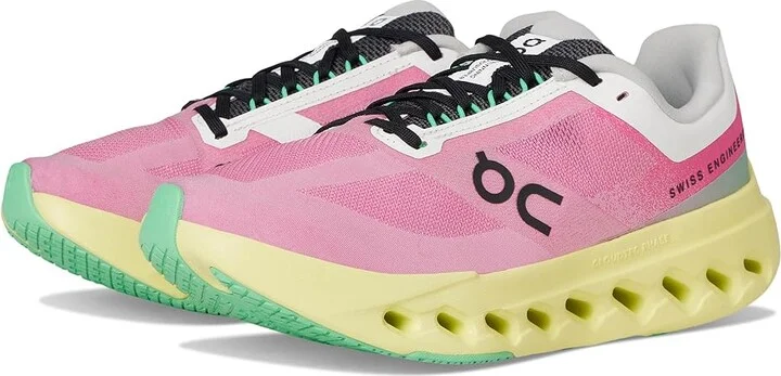 On Cloudsurfer Next Women's Running Shoes Pink/Limelight : 6 M