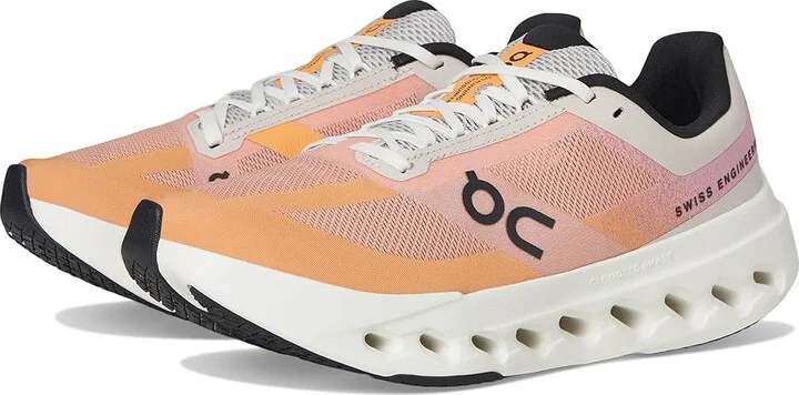 On Cloudsurfer Next Women's Running Shoes Tangerine/Ivory : 7 M, Synthetic