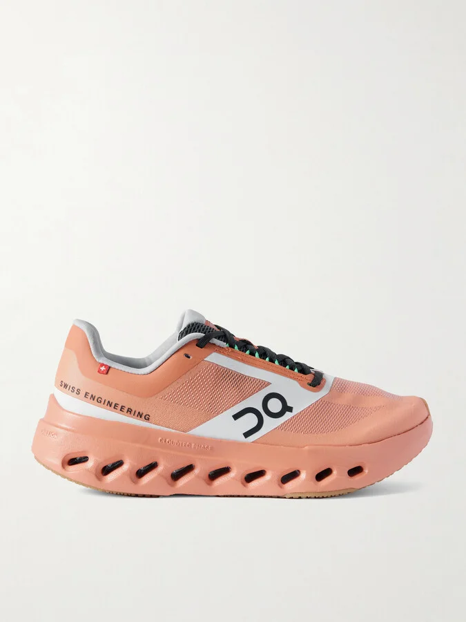 ON - Cloudsurfer Next Z5 Rubber-trimmed Mesh Sneakers - Orange