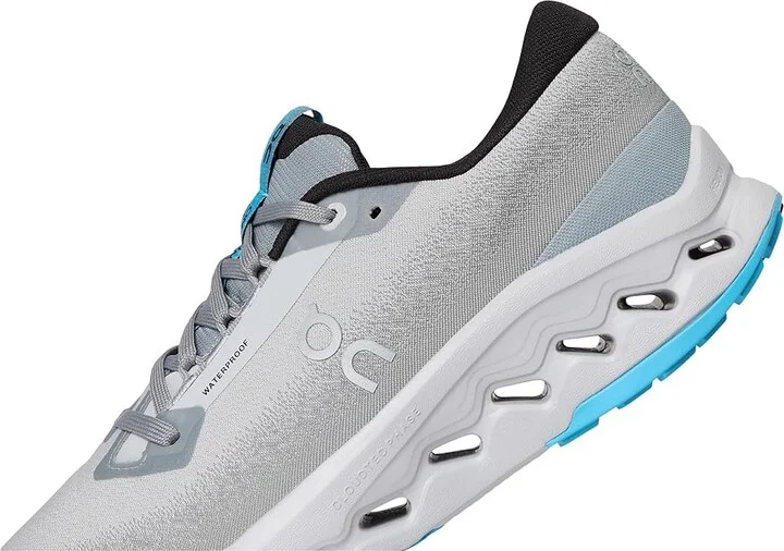On Cloudsurfer Trail 2 Waterproof Men's Running Shoes Apollo/Glacier : 11 M, Synthetic - Image 7