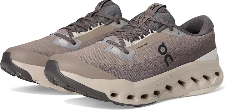 On Cloudsurfer Trail 2 Waterproof Men's Running Shoes Cinder/Desert : 9 M, Synthetic