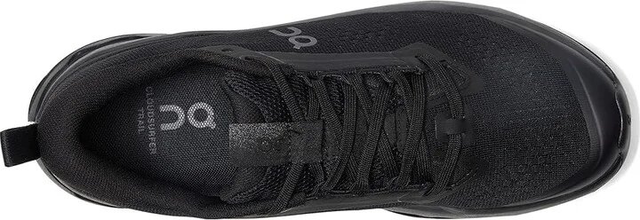 On Cloudsurfer Trail 2 Women's Running Shoes Black/Black : 5 M, Synthetic - Image 2