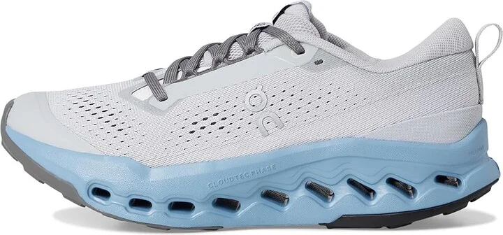 On Cloudsurfer Trail 2 Women's Running Shoes Glacier/Dust : 6.5 M, Synthetic - Image 6