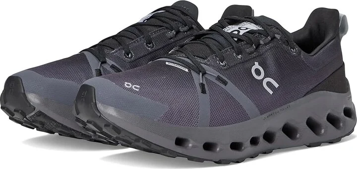 On Cloudsurfer Trail Waterproof Men's Running Shoes Black/Eclipse : 13 M