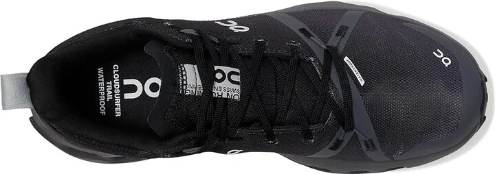On Cloudsurfer Trail Waterproof Women's Running Shoes Black/Eclipse : 9.5 M - Image 2