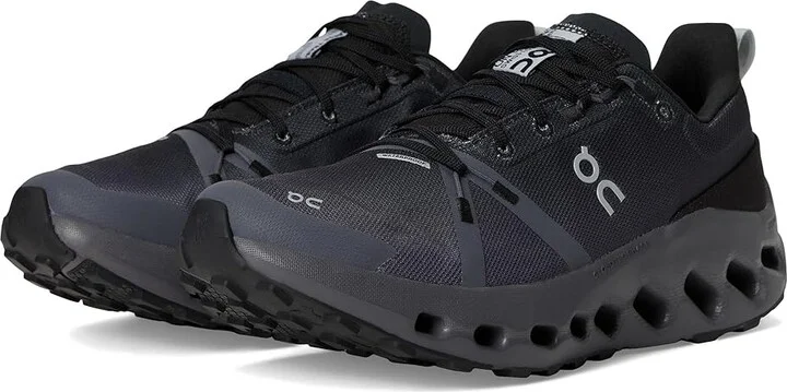 On Cloudsurfer Trail Waterproof Women's Running Shoes Black/Eclipse : 9.5 M