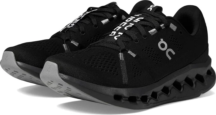 On Cloudsurfer Women's Running Shoes All Black : 10.5 M, Rubber