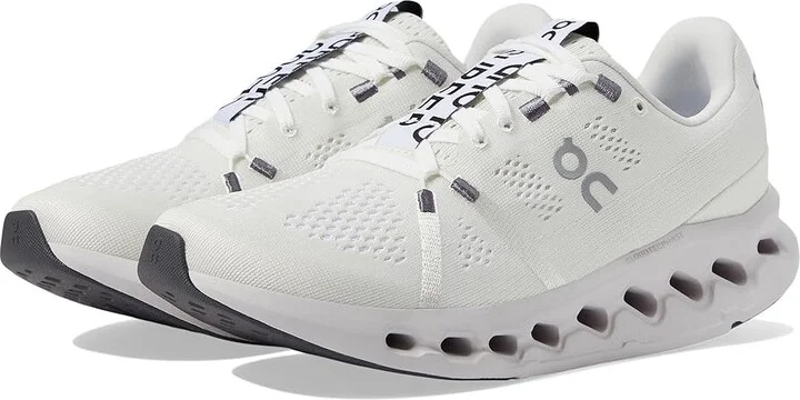 On Cloudsurfer Women's Running Shoes White/Frost : 10.5 M, Rubber