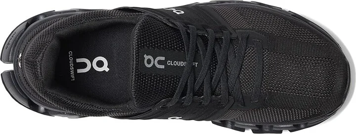 On Cloudswift 3 AD Women's Shoes All Black : 5.5 M, Textile - Image 2