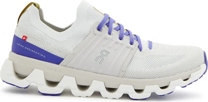 ON Cloudswift 3 Panelled Mesh-knit Sneakers