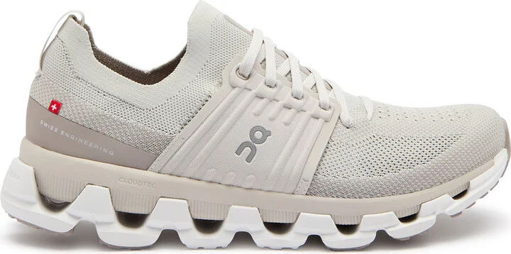 ON Cloudswift 3 Panelled Mesh-knit Sneakers