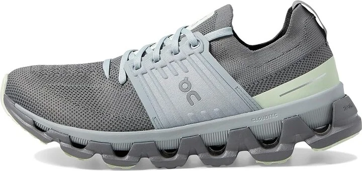 On Cloudswift 3 Women's Shoes Rock/Lima : 5 M, Textile - Image 6