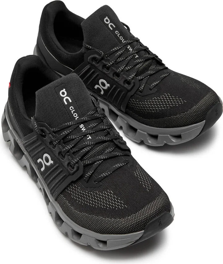 ON Cloudswift 4 AD Panelled Mesh-knit Sneakers - Image 3