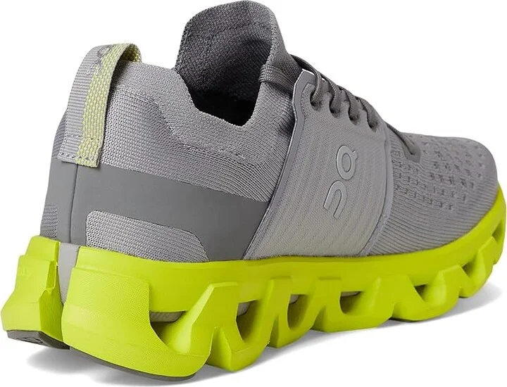 On Cloudswift 4 Men's Running Shoes Alloy/Lime : 14 M, Textile - Image 4