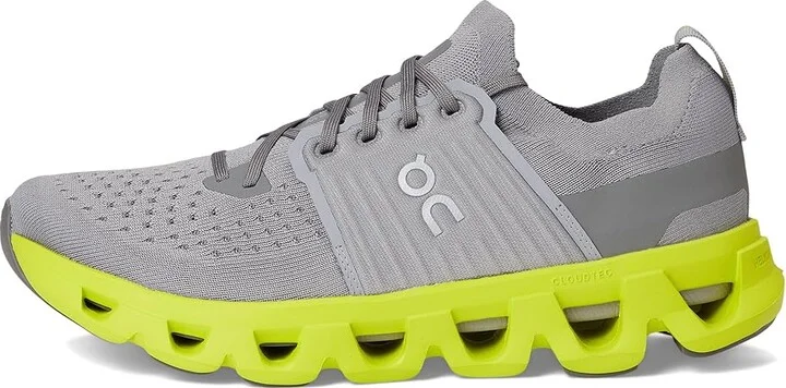 On Cloudswift 4 Men's Running Shoes Alloy/Lime : 14 M, Textile - Image 6
