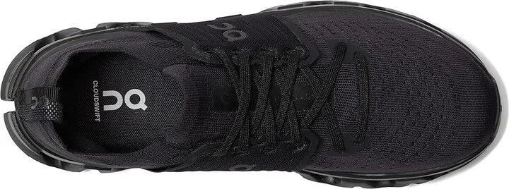 On Cloudswift 4 Men's Running Shoes Black/Eclipse : 10.5 M, Textile - Image 2