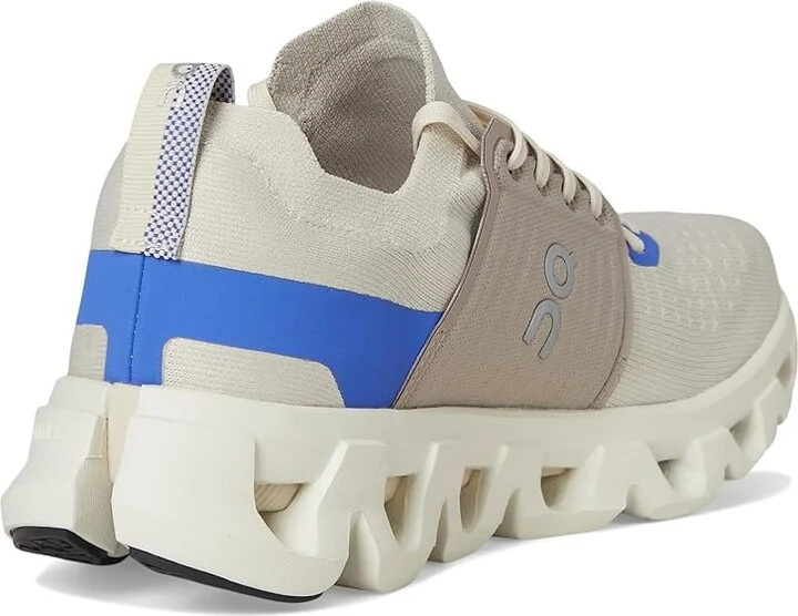 On Cloudswift 4 Men's Running Shoes Cream/Cobalt : 9 M, Textile - Image 4