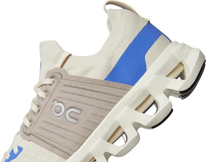 On Cloudswift 4 Men's Running Shoes Cream/Cobalt : 9 M, Textile - Image 7
