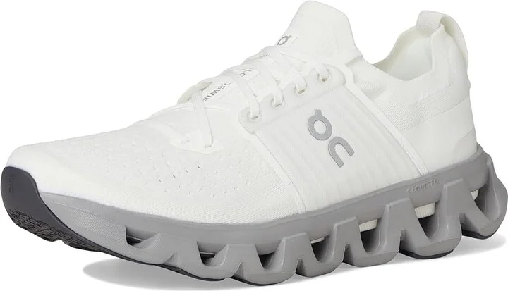 On Cloudswift 4 Men's Running Shoes Ivory/Alloy : 10.5 M, Textile - Image 5