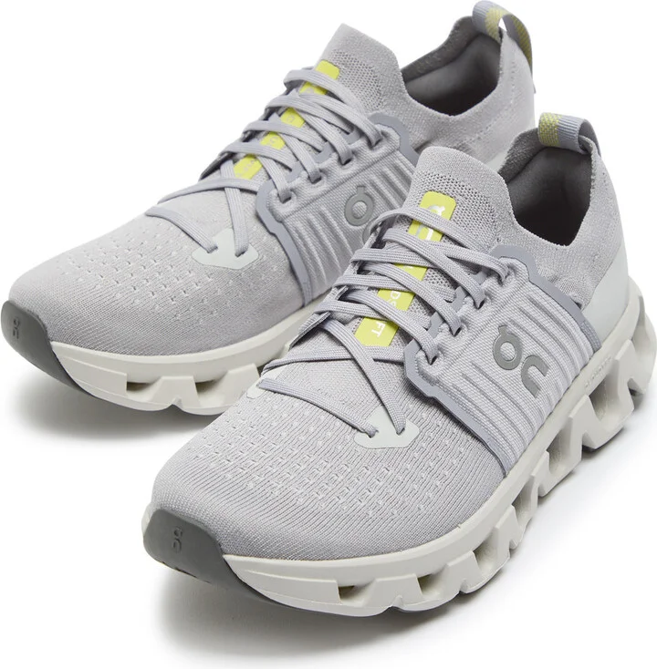 ON Cloudswift 4 Panelled Mesh-knit Sneakers - Image 3