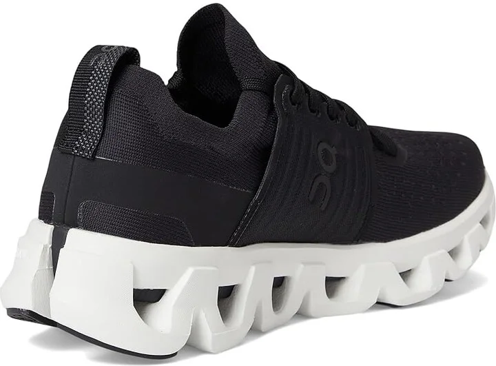 On Cloudswift 4 Women's Running Shoes Black/White : 8 M, Synthetic - Image 4