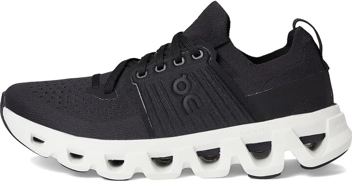 On Cloudswift 4 Women's Running Shoes Black/White : 8 M, Synthetic - Image 6